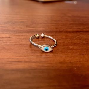 Vidakush Evil Eye Knuckle Ring